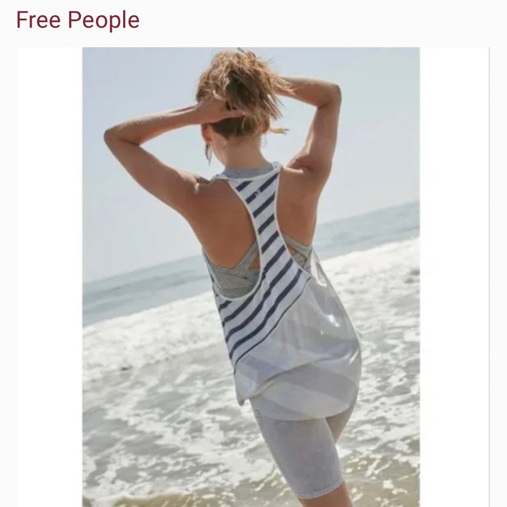 NWT FP Movement by Free People Keep Rolling Combo Tank